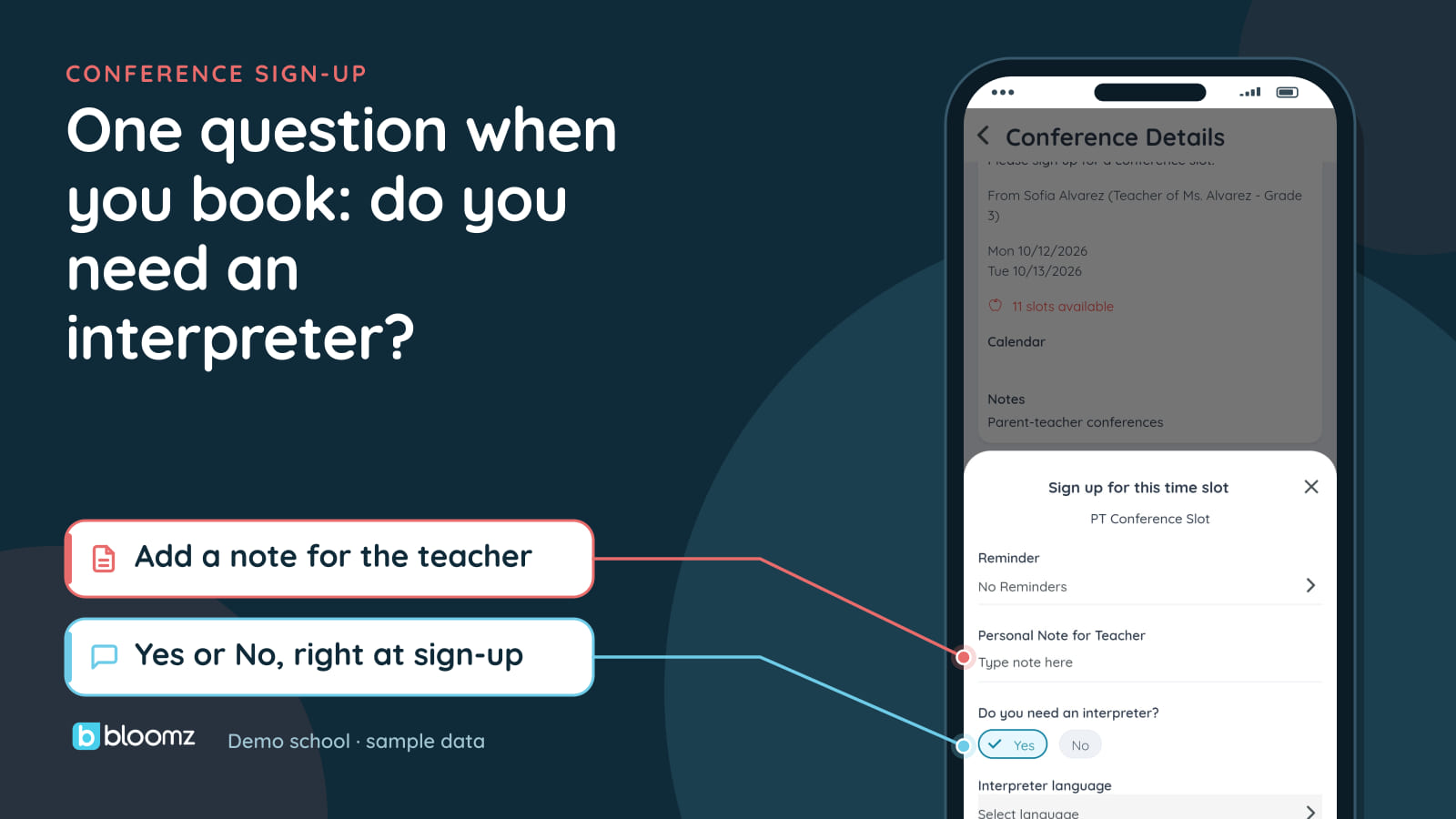 Interpreter Scheduling for Parent-Teacher Conferences